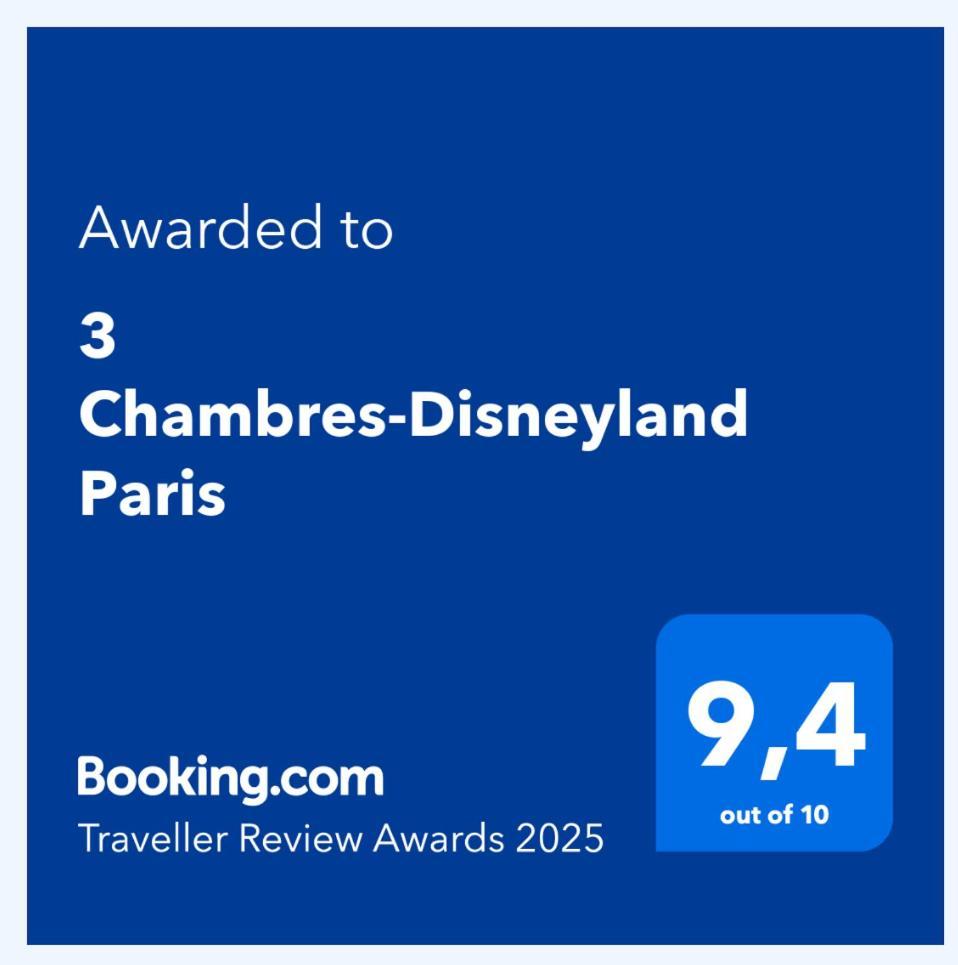 3 Chambres-Disneyland Paris Saint-Thibault-des-Vignes Esterno foto